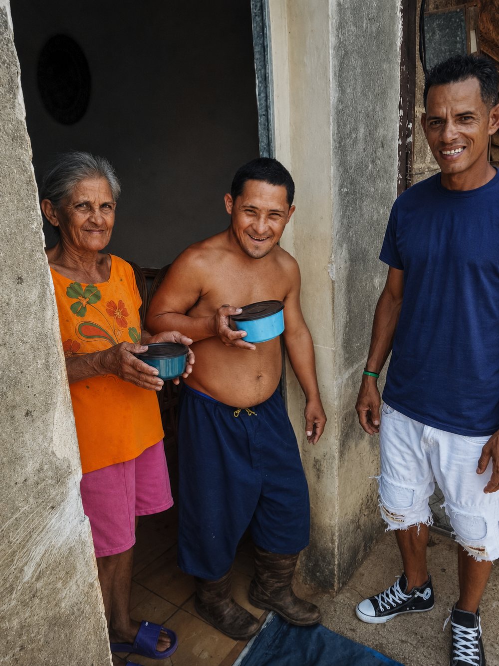 Entrega de alimentos