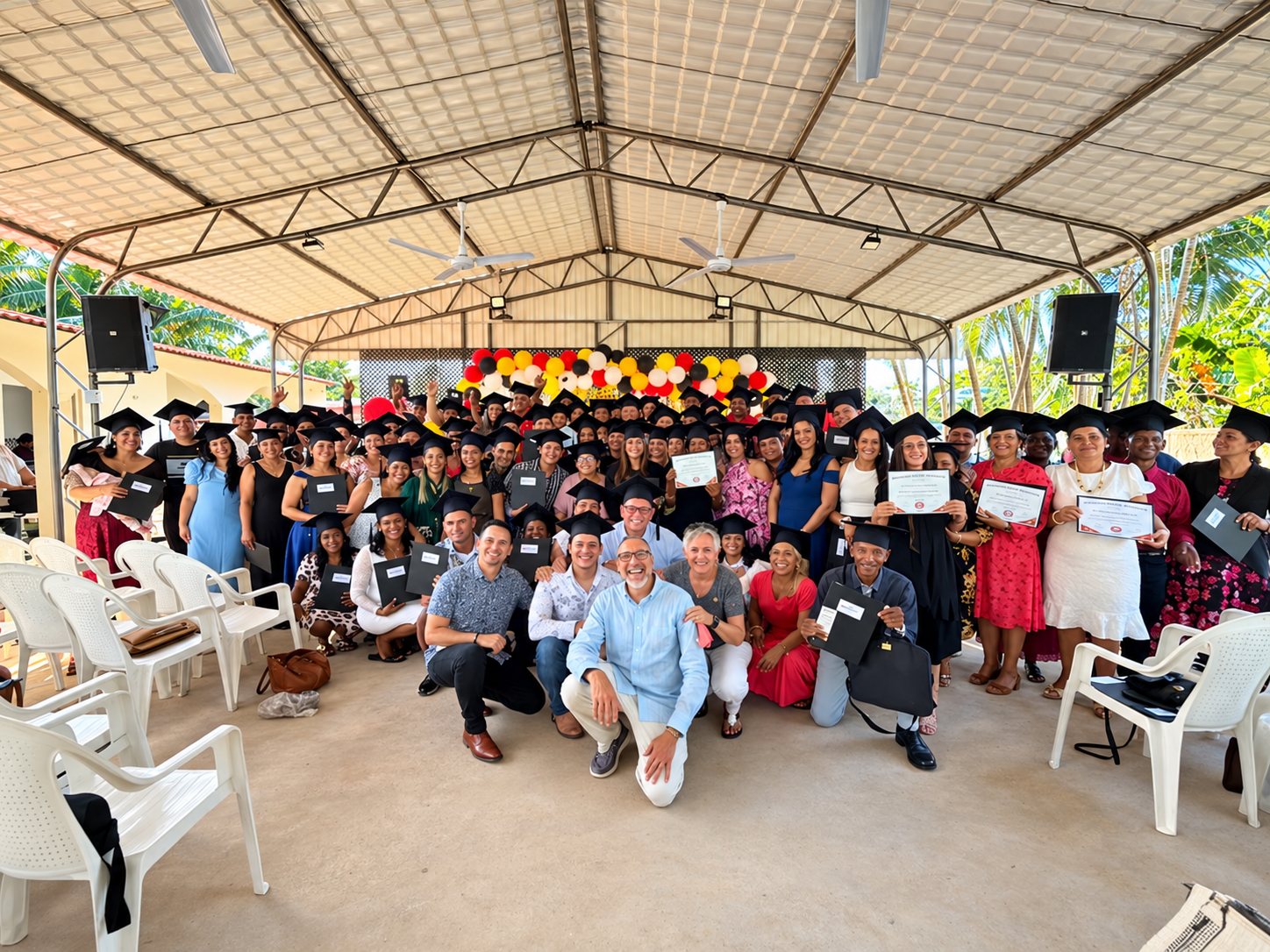 Graduación de Wagner University Cuba